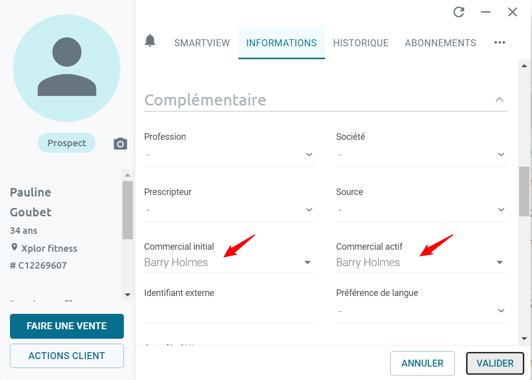 Tout Savoir Sur Les Commerciaux Et Leur Attribution Aux Fiches Membres