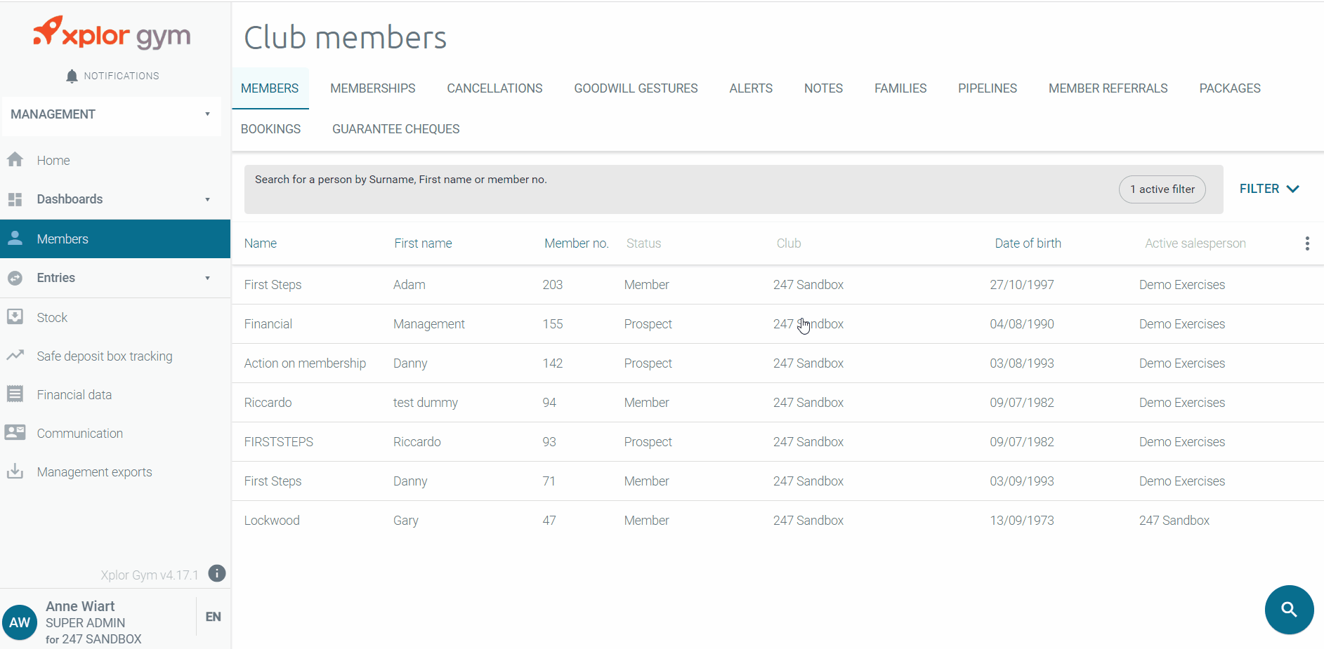 How to search a member with an Entry pass or a QR Code? – Xplor Gym