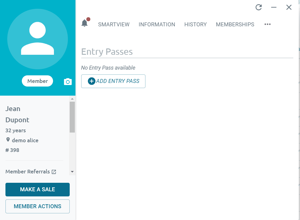 How to assign an Entry Pass or a QR Code to a member ? – Xplor Gym